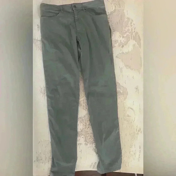 Lululemon Men's Washed Gray Sage Utilitech Chino Pants Size 30 X 33 - Picture 2 of 8